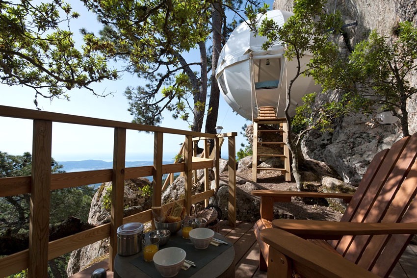 Cocoon Village, cocons suspendus à Porto-Vecchio (photo 3)